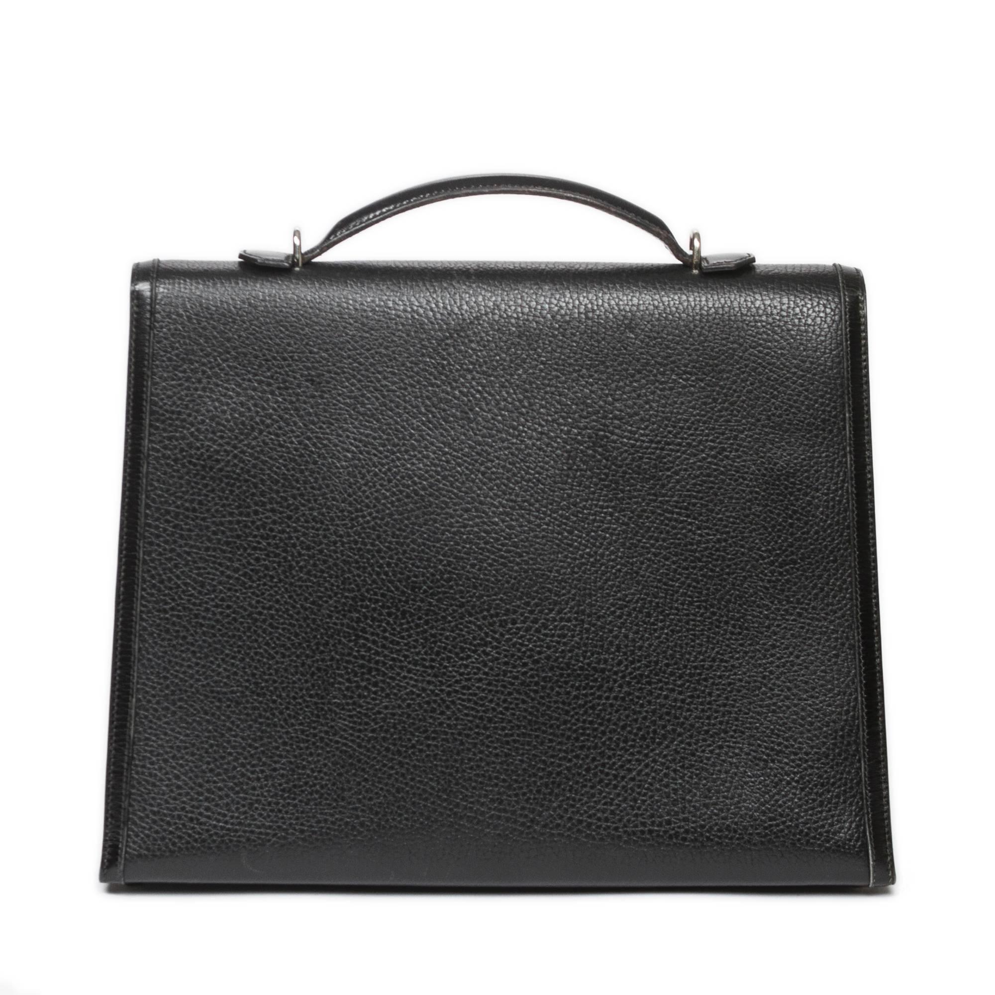 Hermes Kelly Nuage Black Ardennes 1