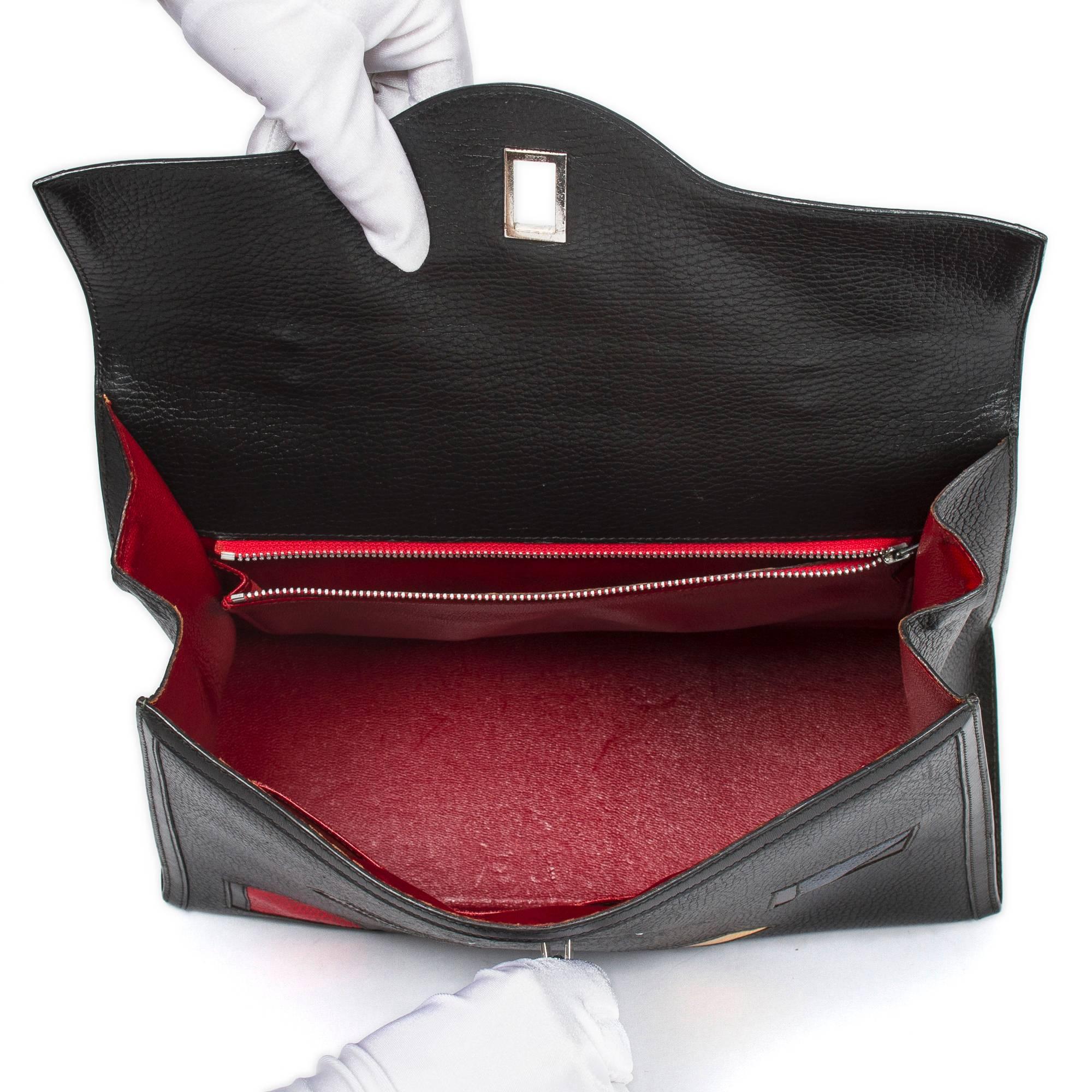 Hermes Kelly Nuage Black Ardennes 2