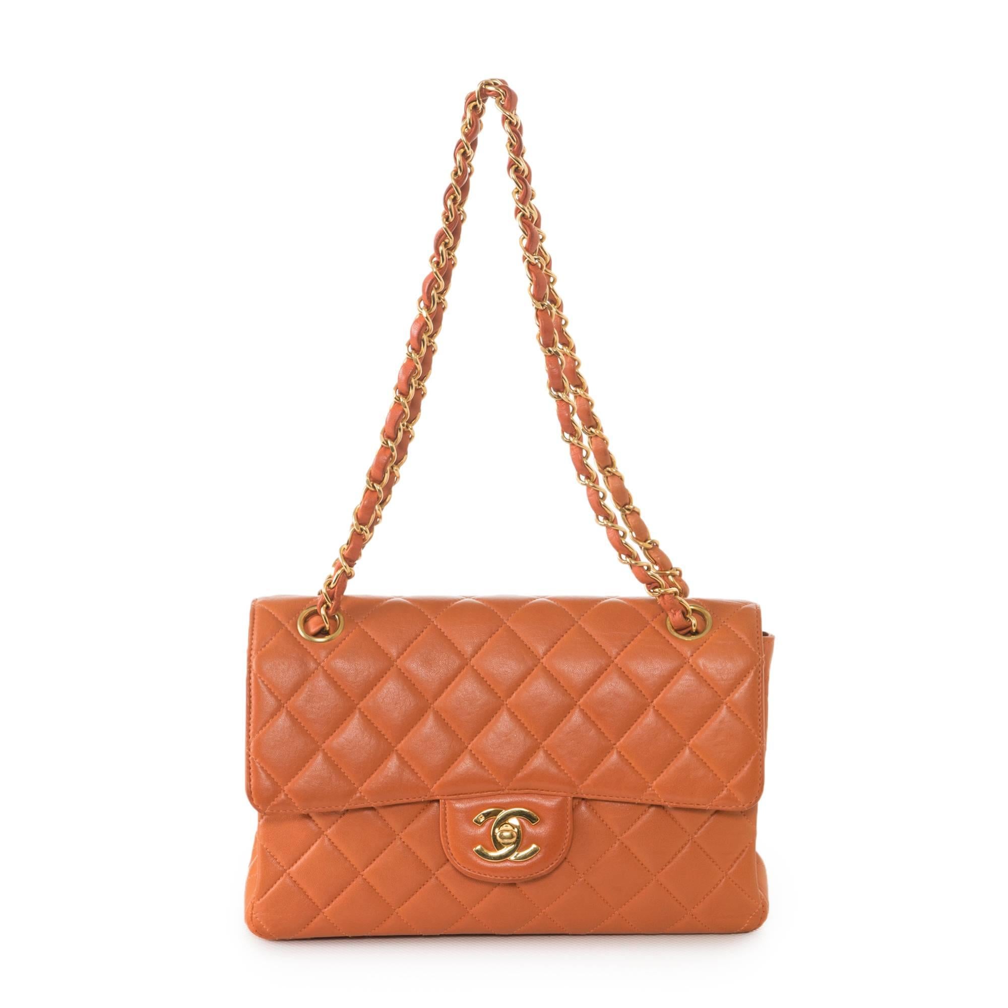 Chanel - Double Face Flap bag quilted lambskin In Excellent Condition In Dublin, IE