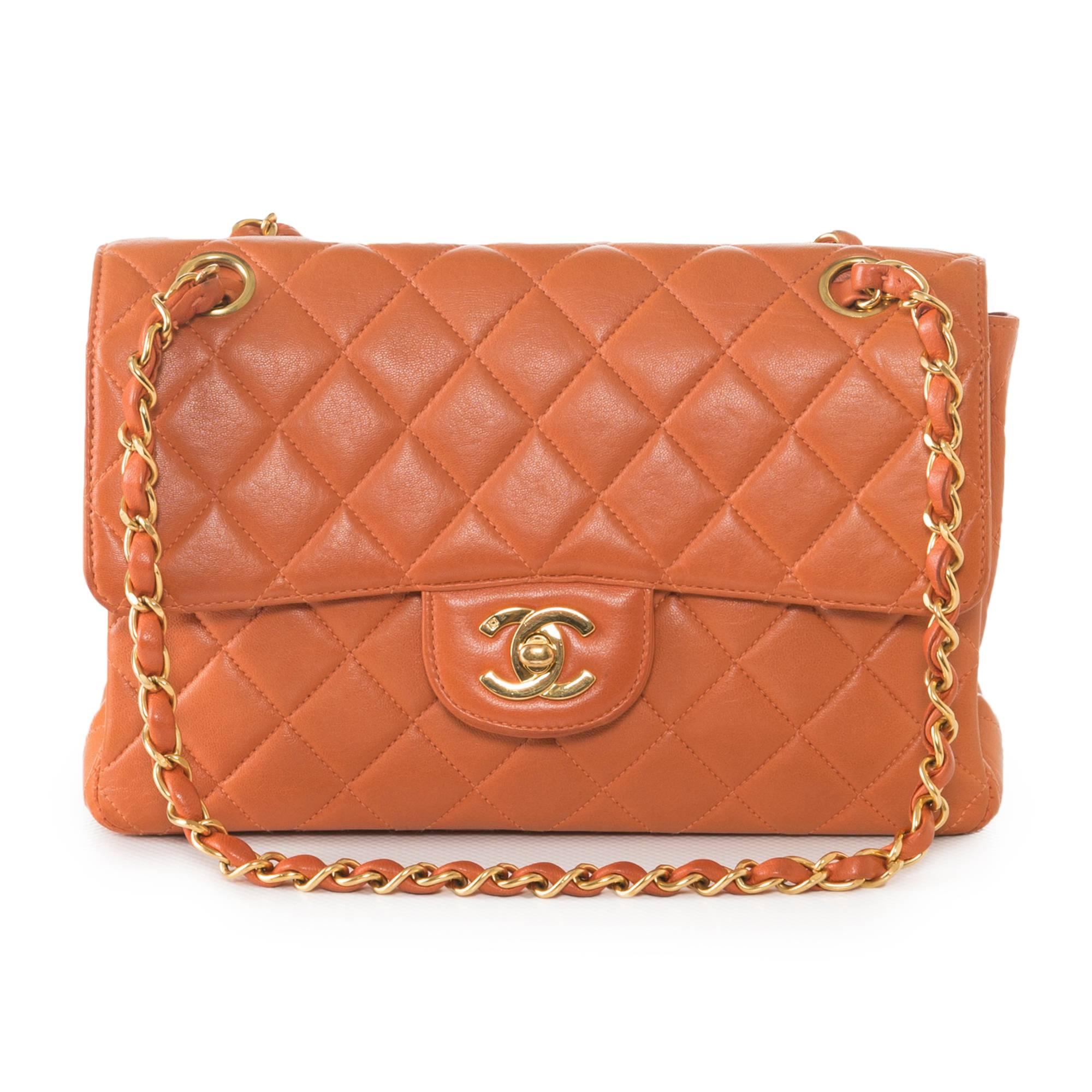 Chanel - Double Face Flap bag quilted lambskin 1