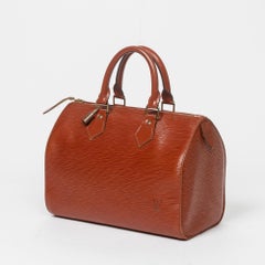 Louis Vuitton Speedy 25 Tan Kalbsleder Tragetasche
