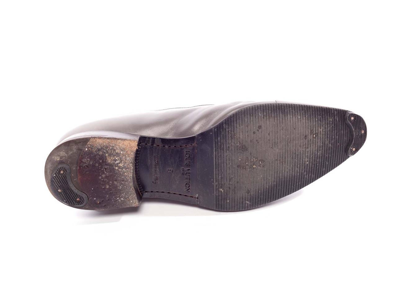 Louis Vuitton mens grey front zipper short boots 3