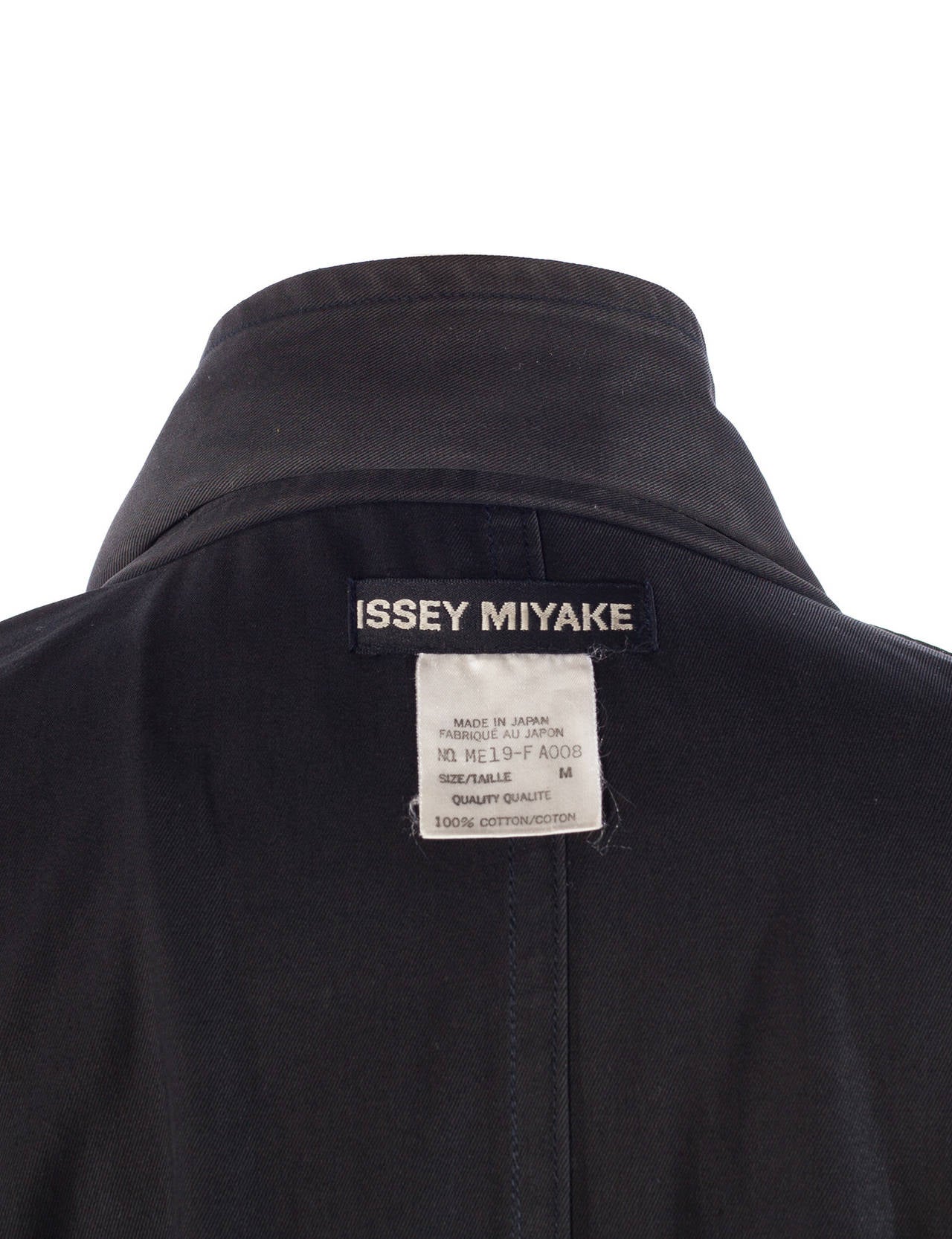 Issey Miyake Oversized Trench Coat Sz M 5