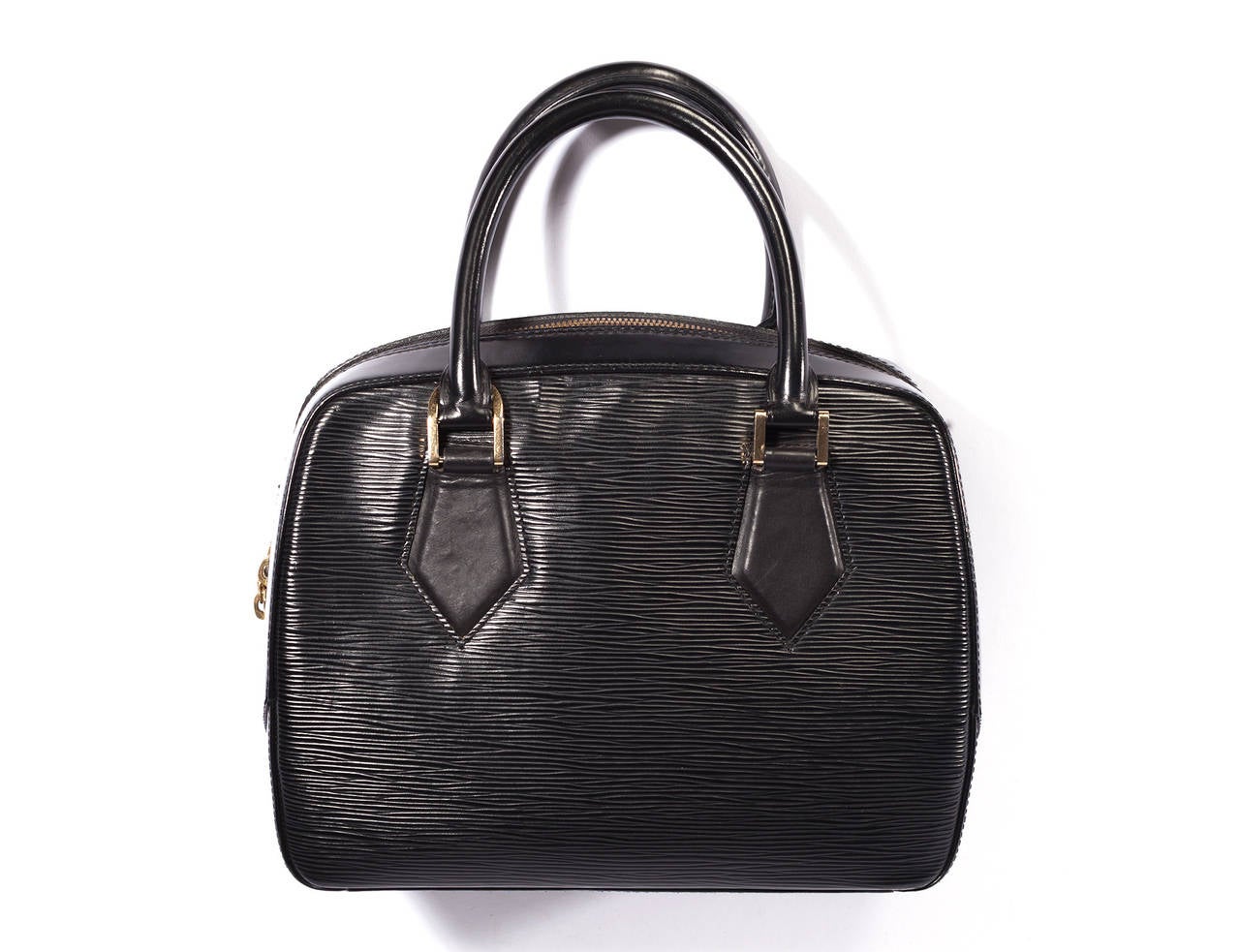 Louis Vuitton Epi Black Speedy shape bag In Excellent Condition In Berlin, DE