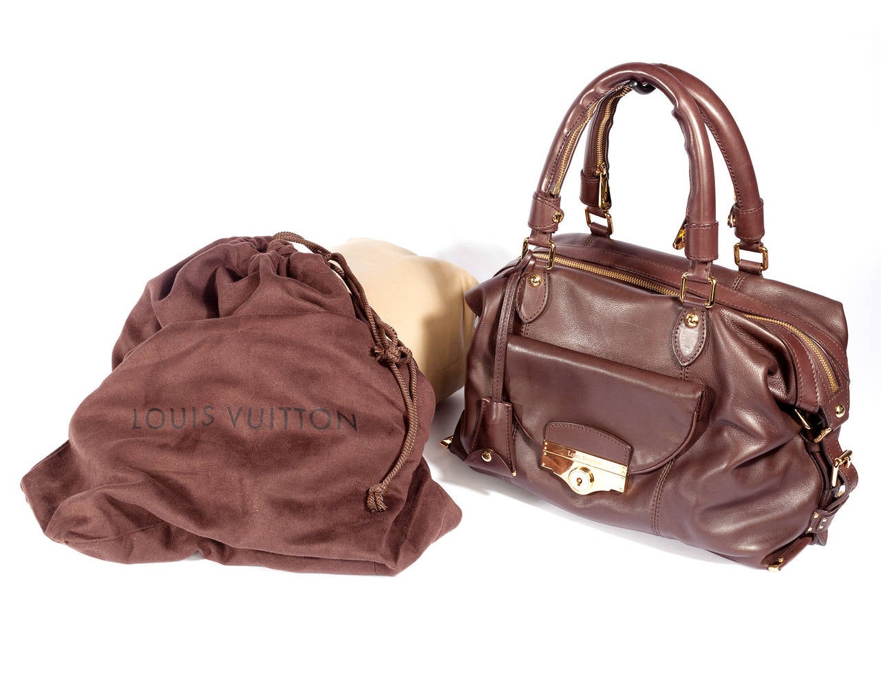Louis Vuitton *Limited Edition* Customized Leather Tote In Excellent Condition In Berlin, DE