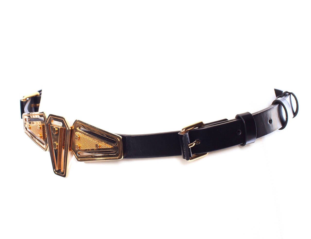 Balenciaga by Nicolas Ghesquière Tron belt from SS05.  Belt is incredble and with many details, 