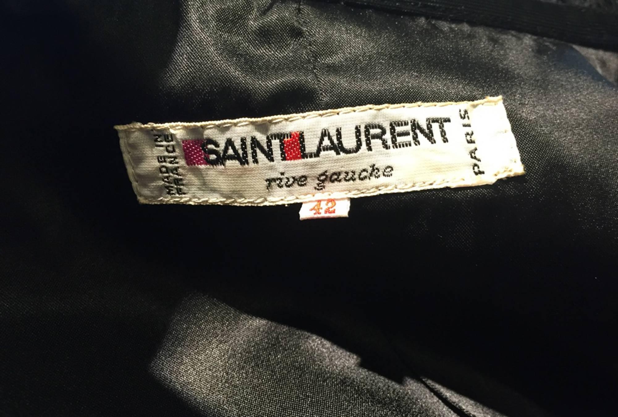 Yves Saint Laurent '76 Ballet Russe Collection Jacket, Sz. S 4