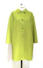 Prada green wool coat, Sz. S