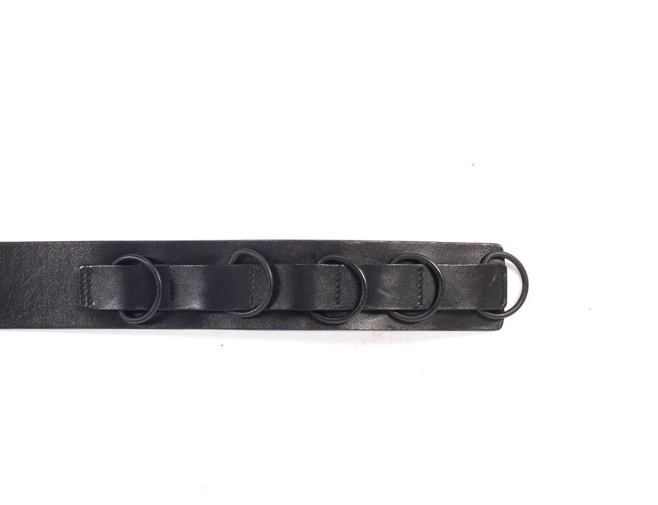 Dior by Hedi Slimane Rock and Roll leather belt, Sz. 65 For Sale 1