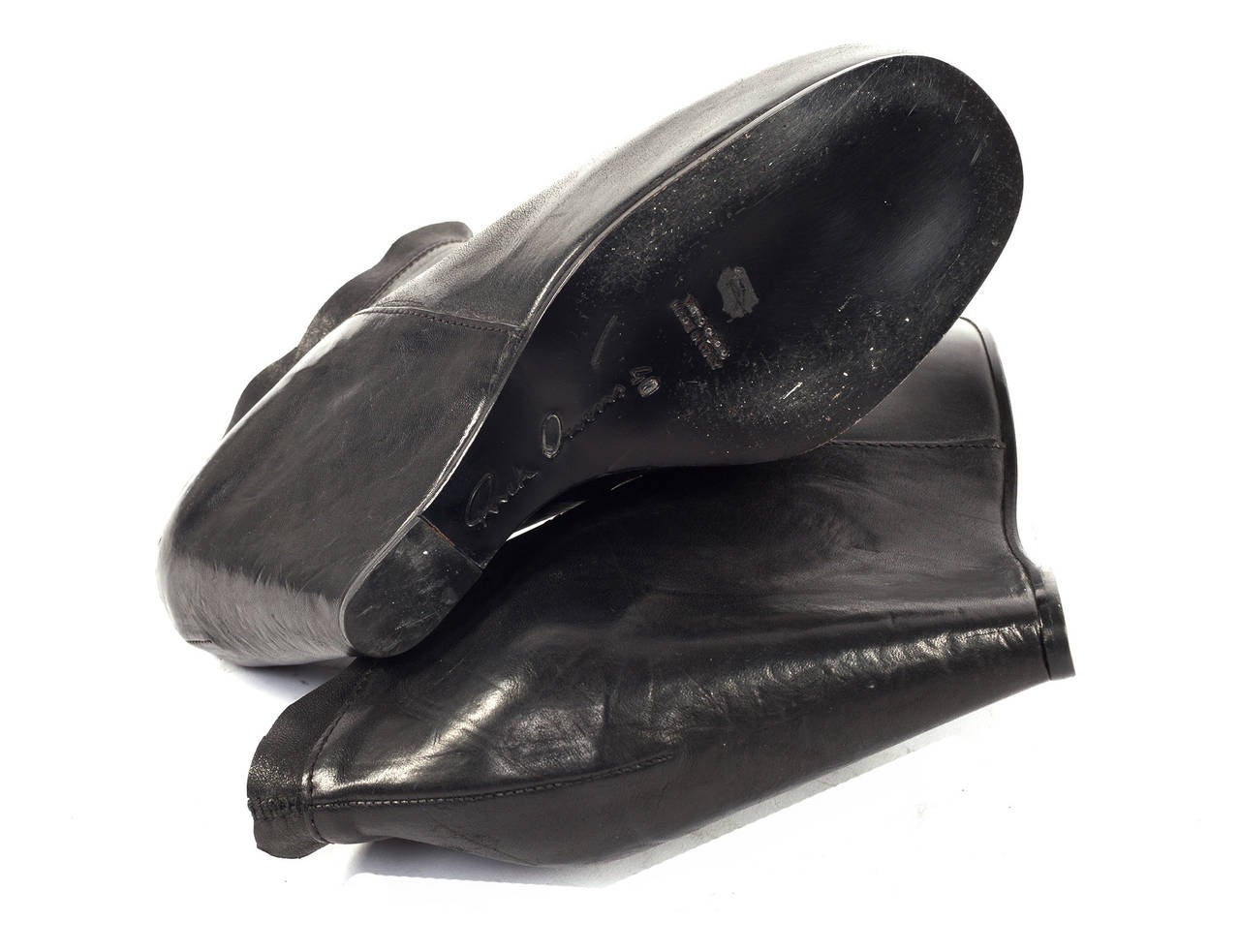 Rick Owens Angular Plateaux With Tulip Shaped Details 3