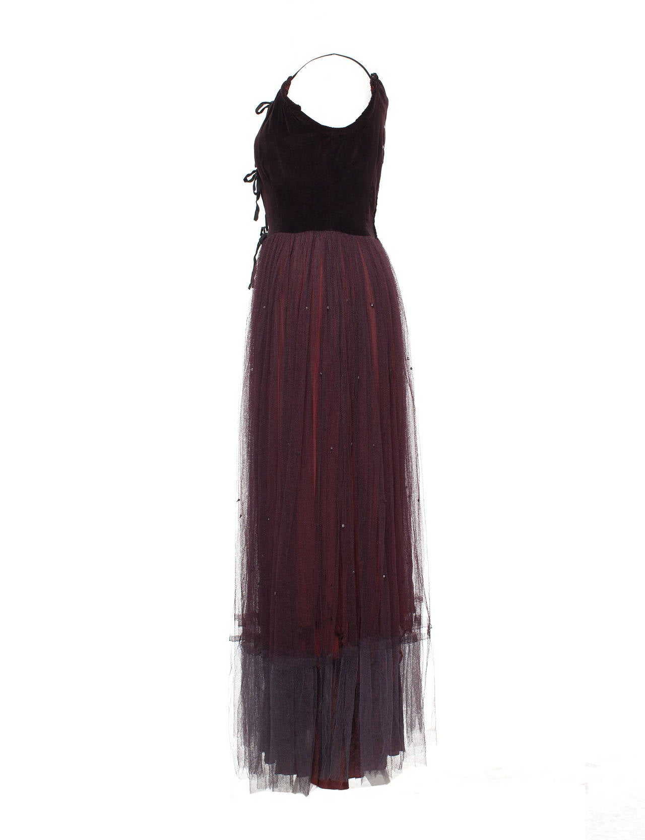 Martin Margiela Vintage SS91 Semi Recycled Ball Gown, Sz. M In Excellent Condition In Berlin, DE