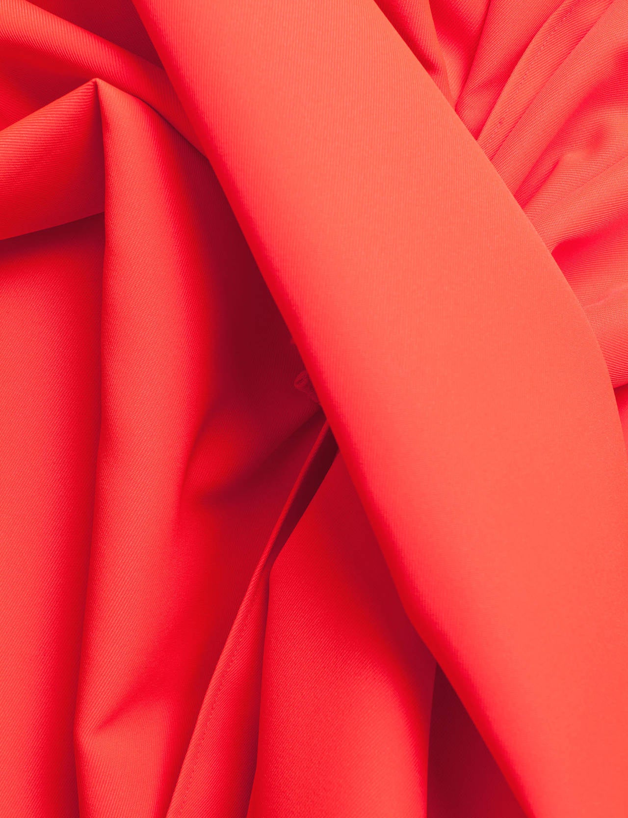 Jil Sander by Raf Simons *Trilogy Of Couture* 2009 Neon Robe, Sz. M/L 1