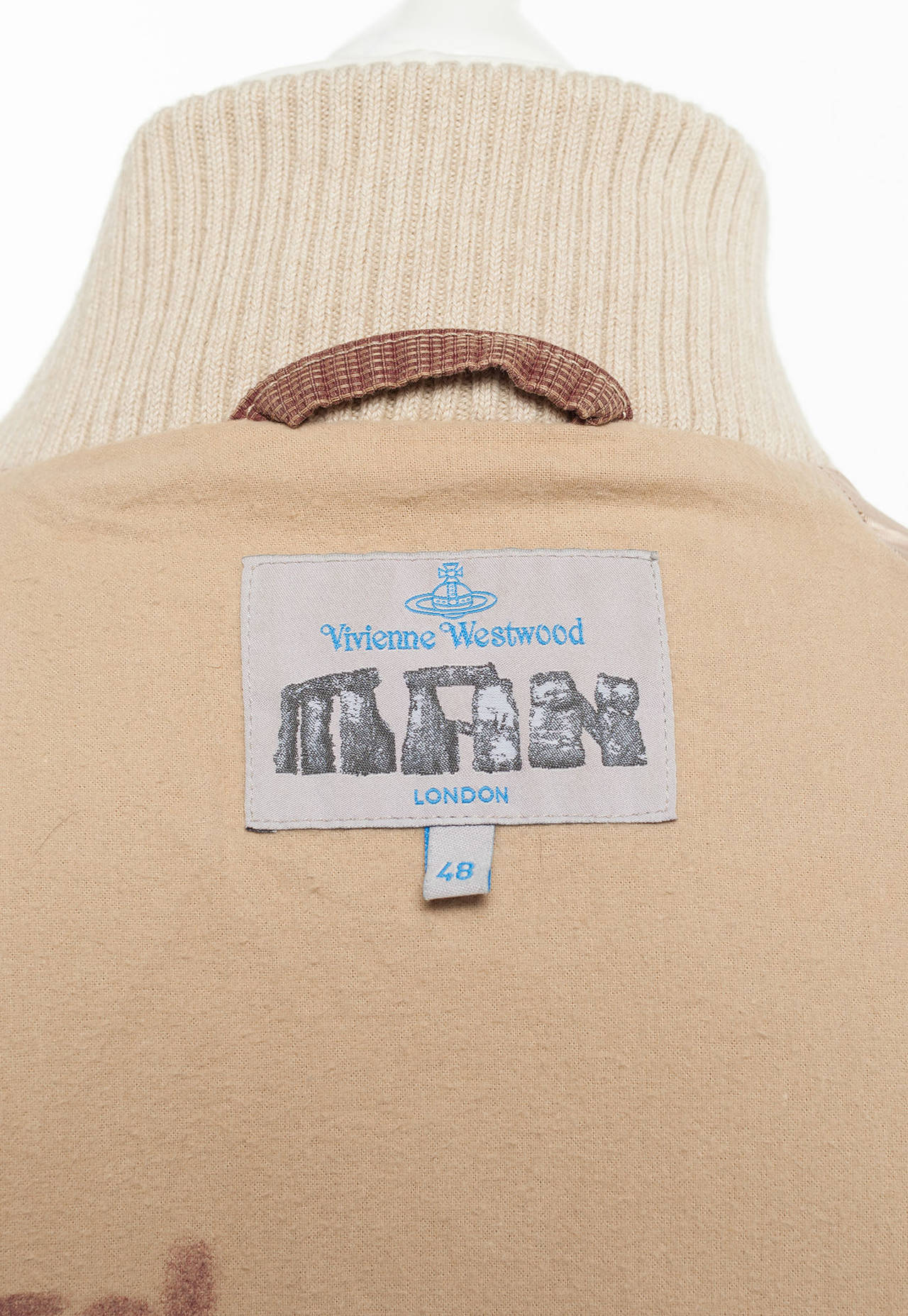 Vintage Vivienne Westwood armor Jacket Fall 2003-04, Sz M 3