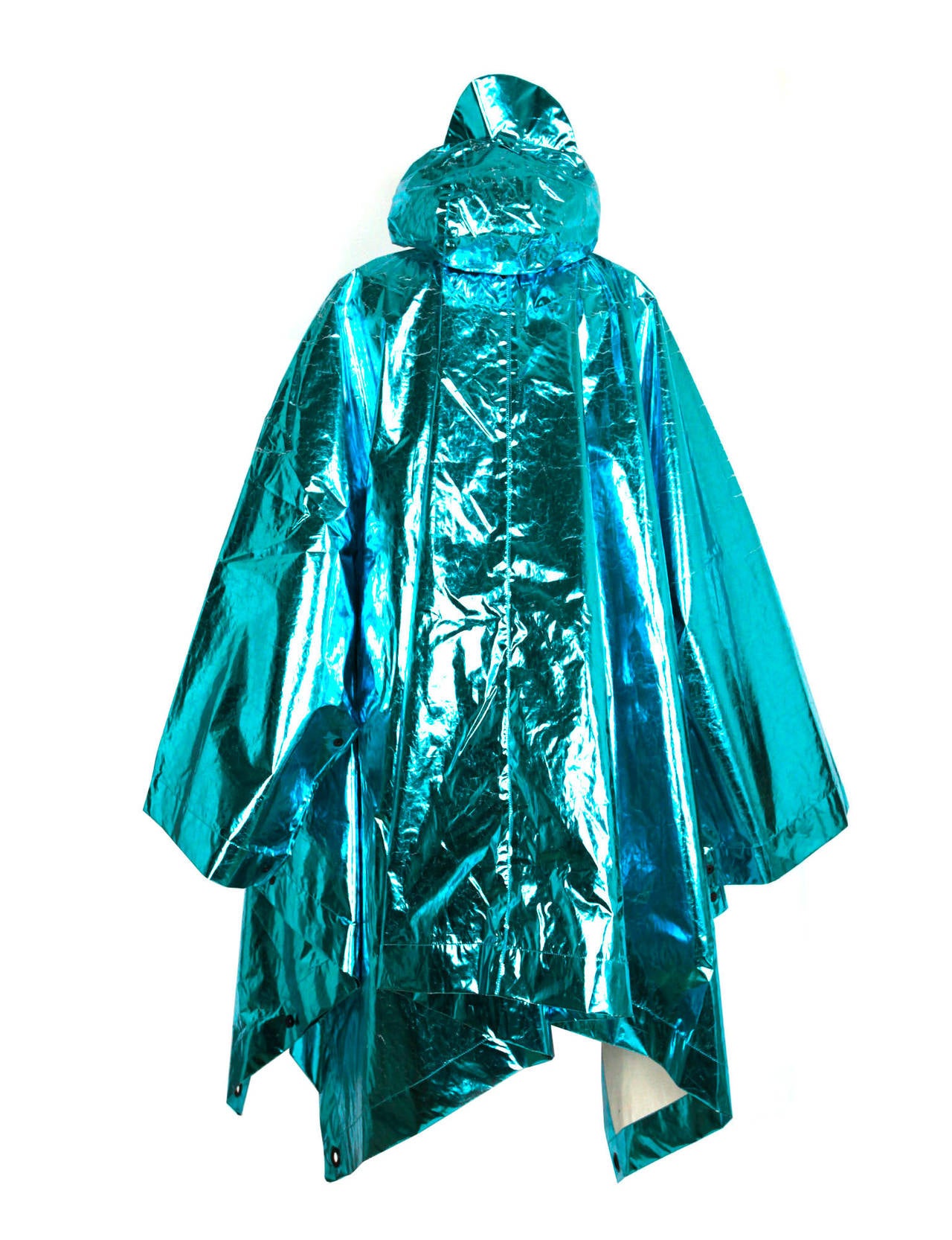 burberry foil cape with large kimono sleeves at 1stdibs burberry foil cape with large kimono sleeves at 1stdibs