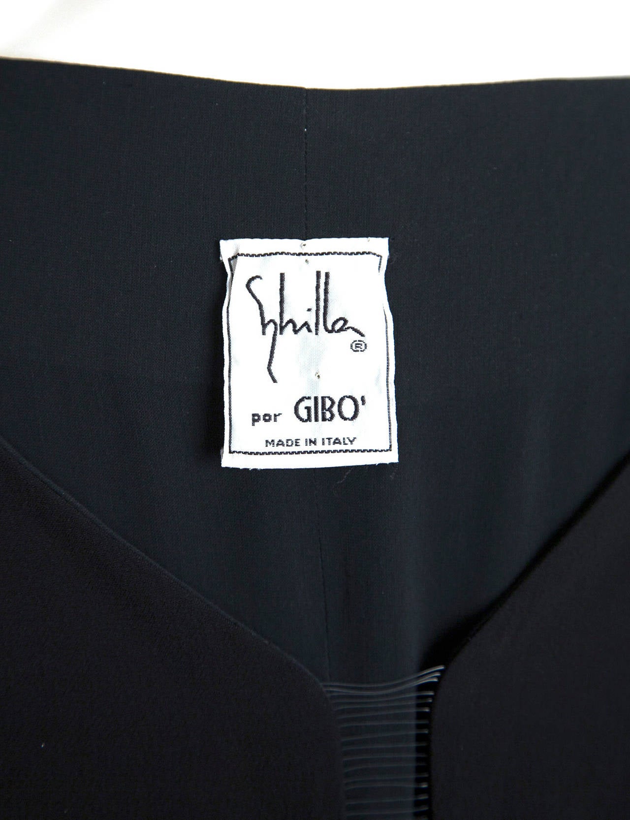 Rare Vintage 80's Sybilla pour Gibo dress with stunning cut-out details 3