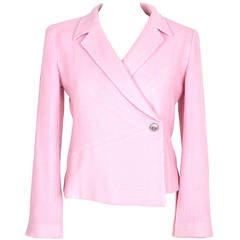 Asymmetric Chanel SS00 Pink Jacket
