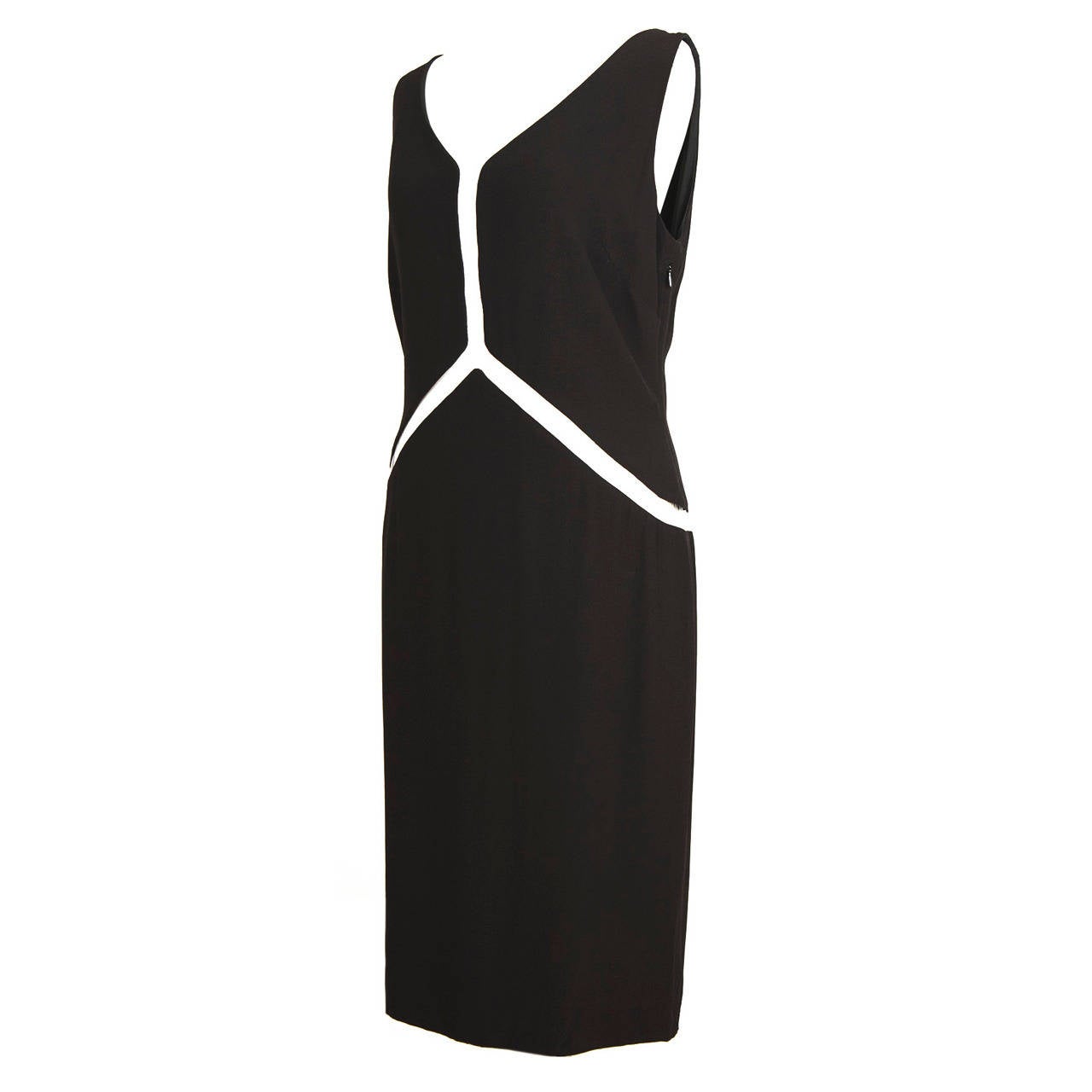 Rare Vintage 80's Sybilla pour Gibo dress with stunning cut-out details