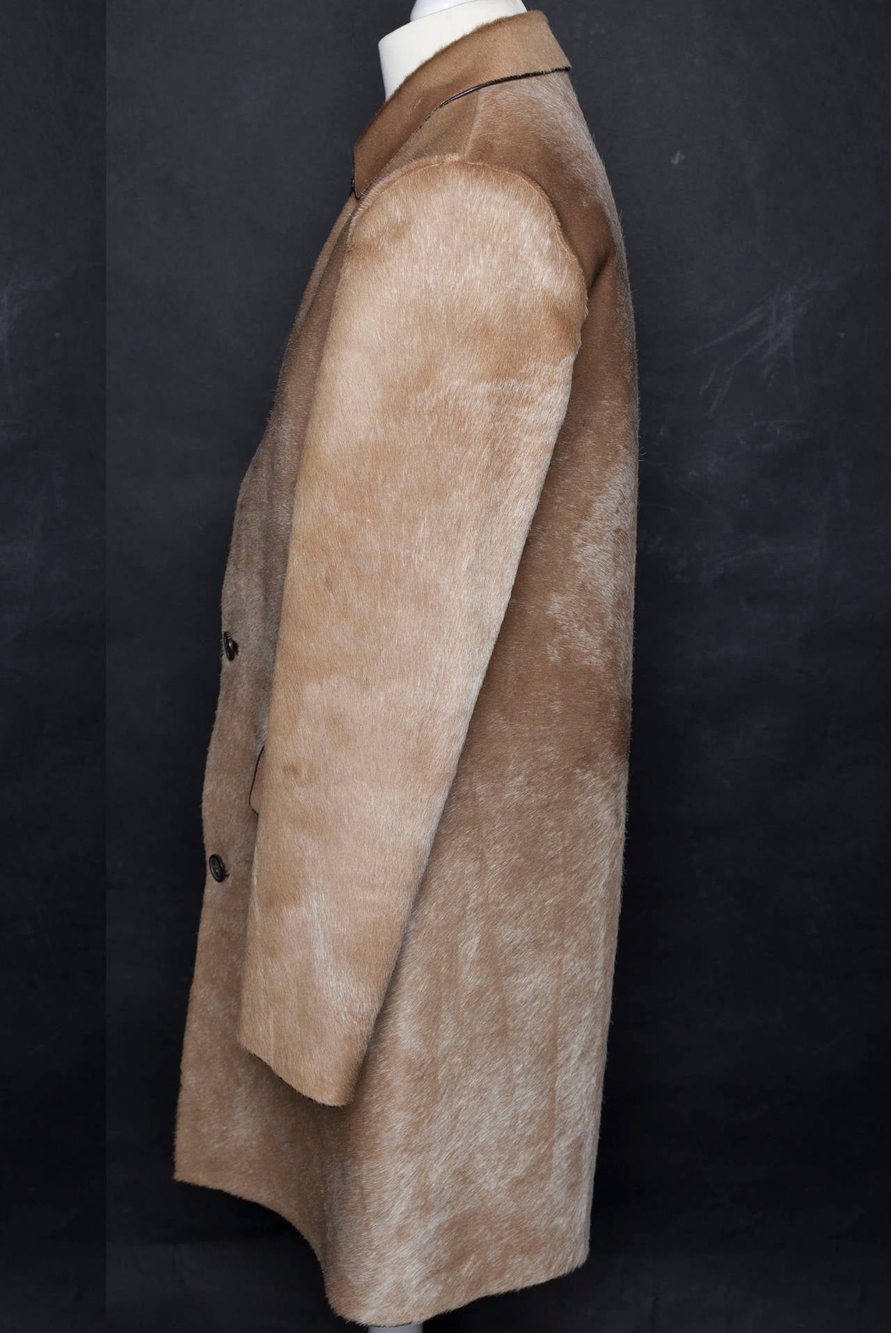 ponyskin coat