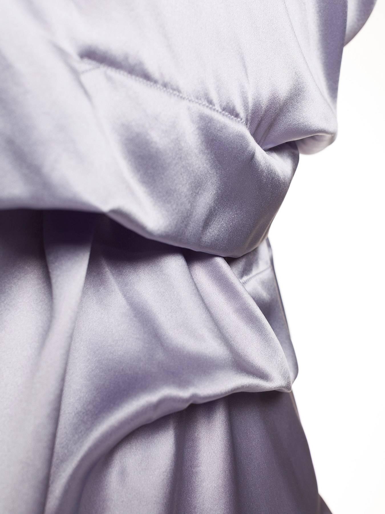 Vivienne Westwood Gold Label lilac silk gown, Sz 10 3