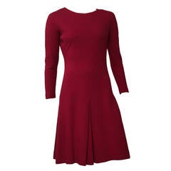 Anne Fogarty 60s Wool Dress Size 6. 10