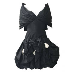 Bill Blass 60s Strapless Evening Dress Size 6. 8
