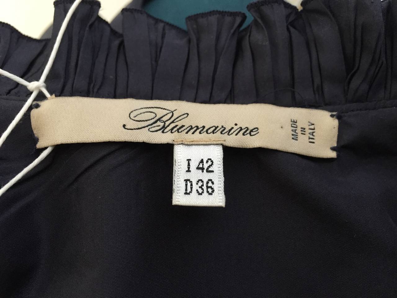 Blumarine Silk Dress Size 8. For Sale 5