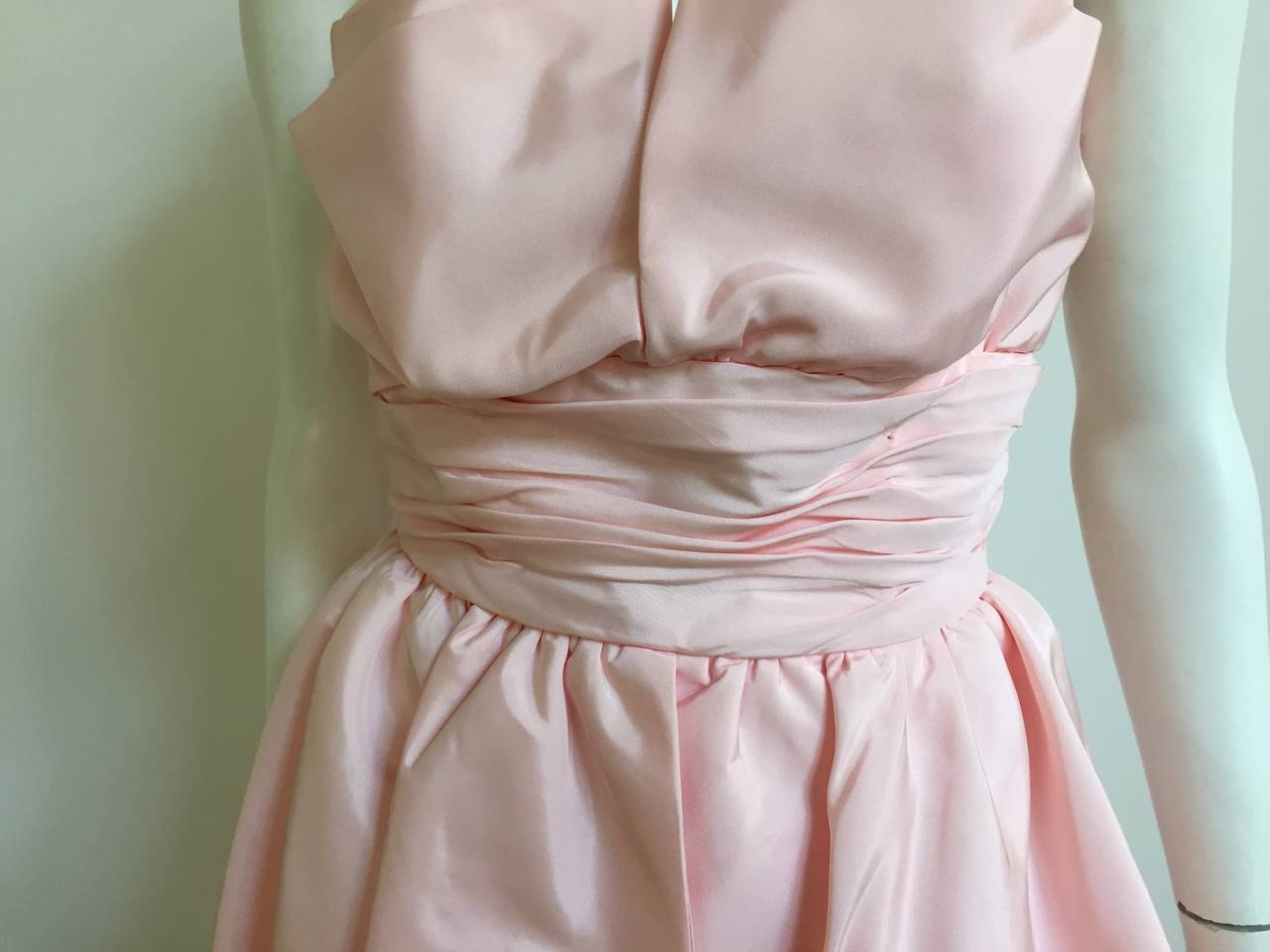 Victor Costa 80s Strapless Gown Size 6. 4