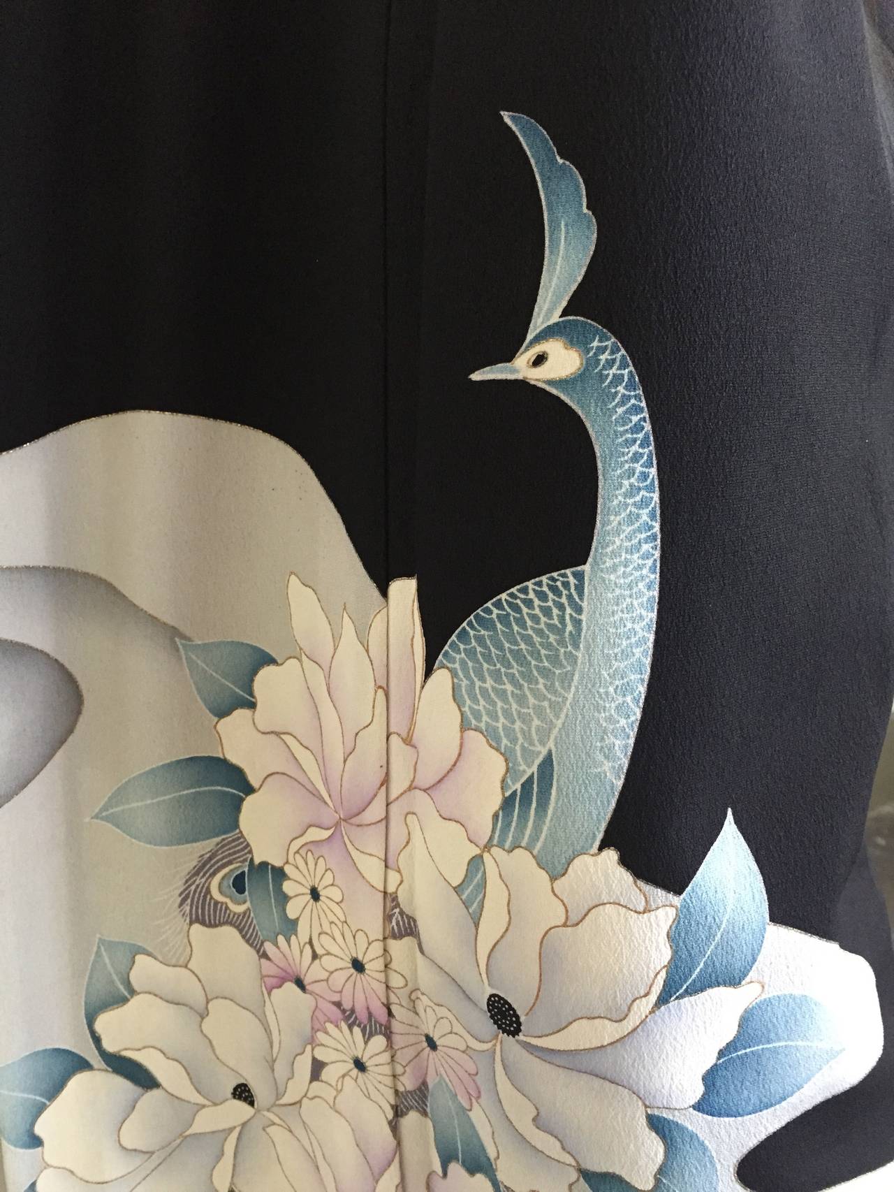 Silk Japanese kimono. 2