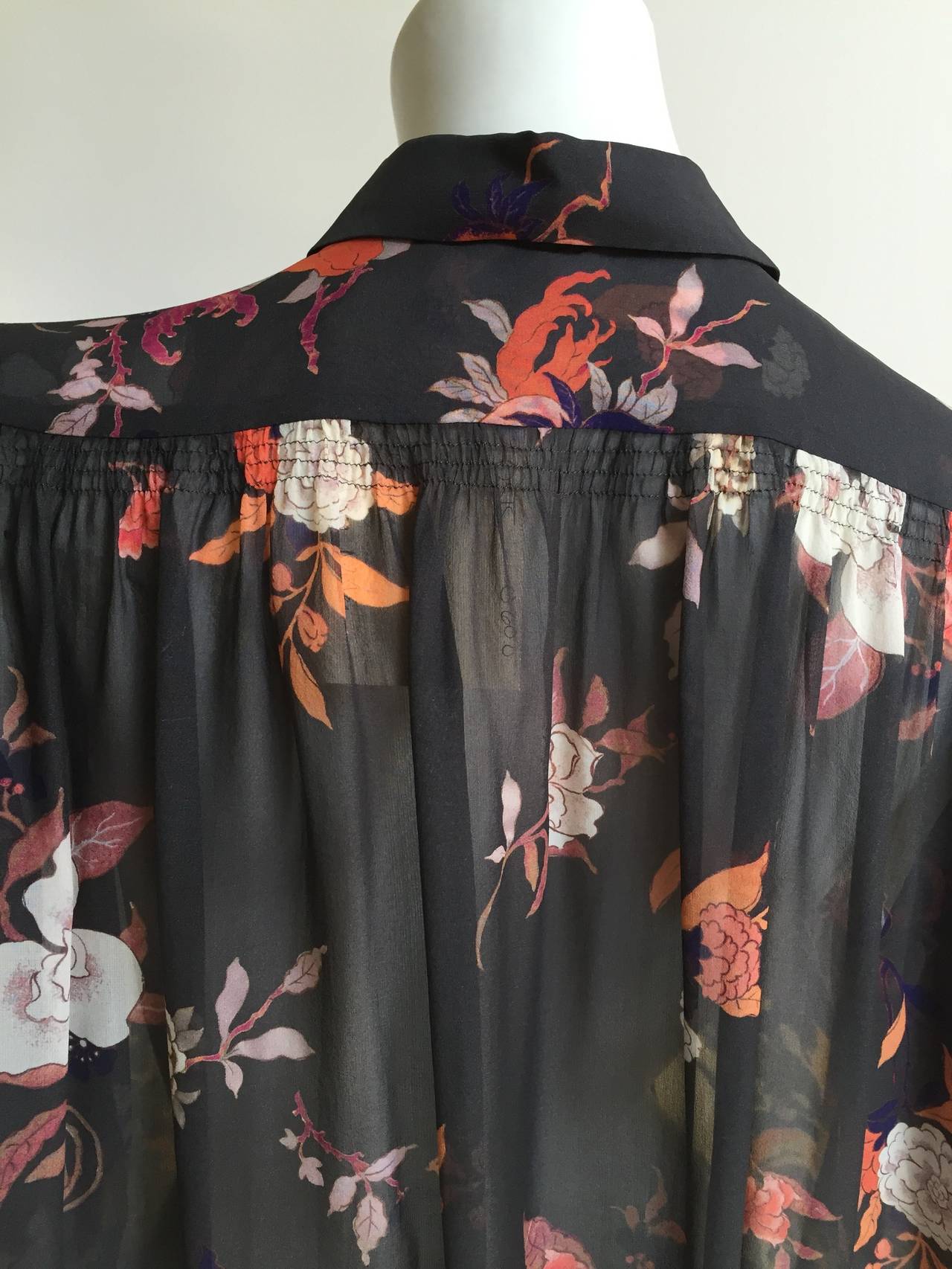 dries van noten silk shirt