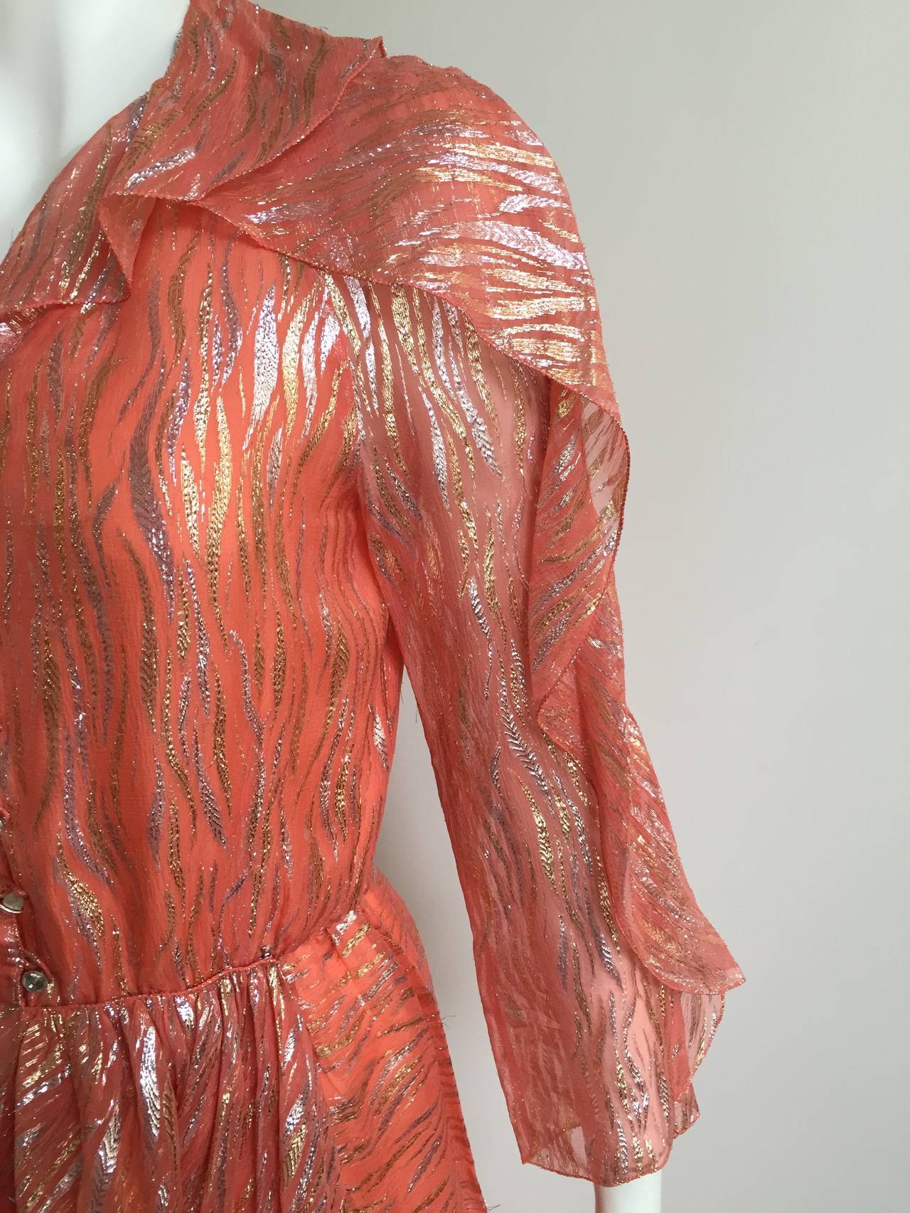 Stephen Burrows 1980s wrap dress size 4 / 6. For Sale 1