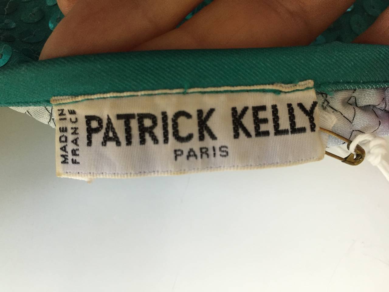 Patrick Kelly Paris Sequin Evening dress Size 4. For Sale 2