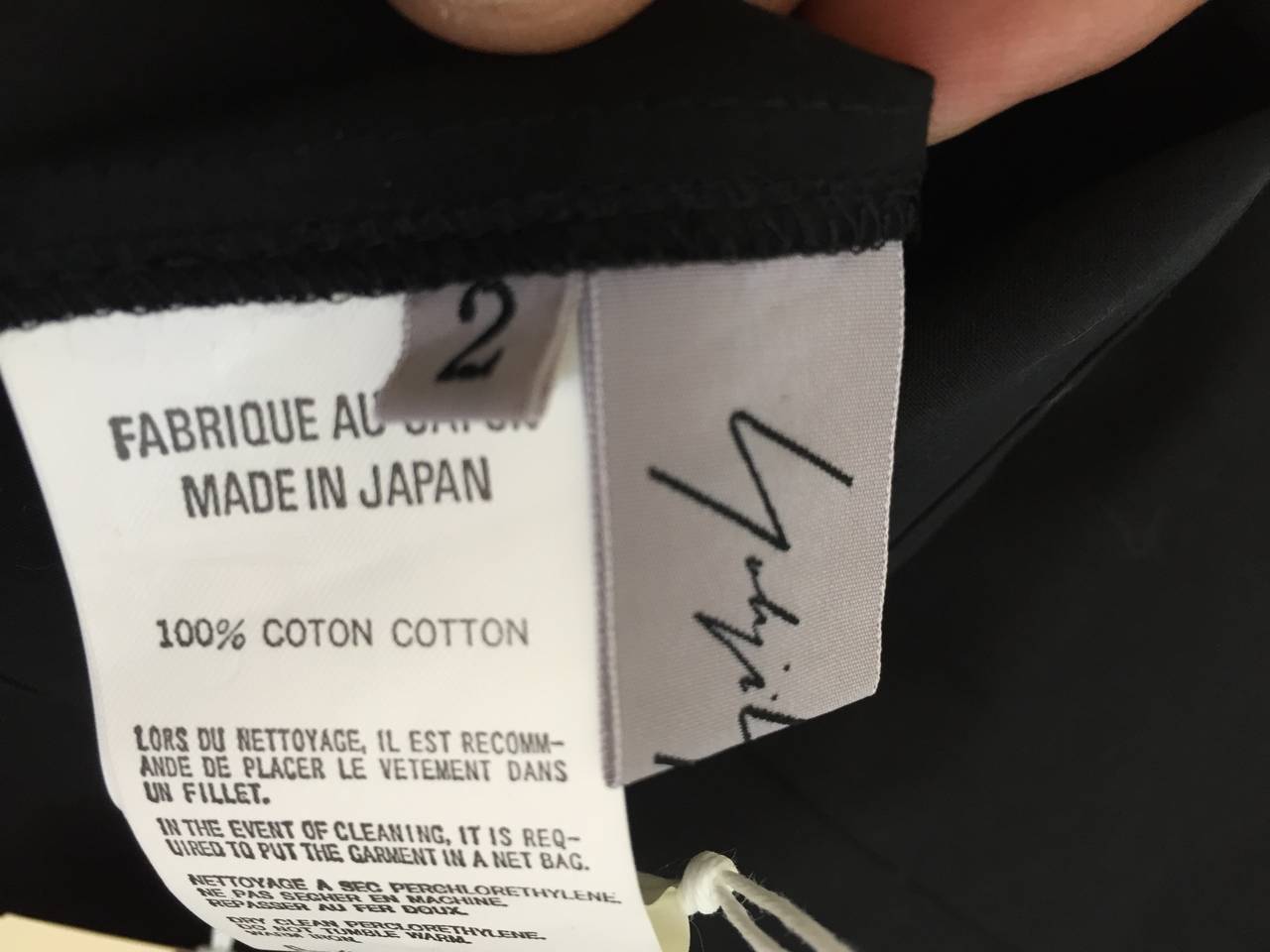 Yohji Yamamoto cotton tunic size 2 / 4. 3