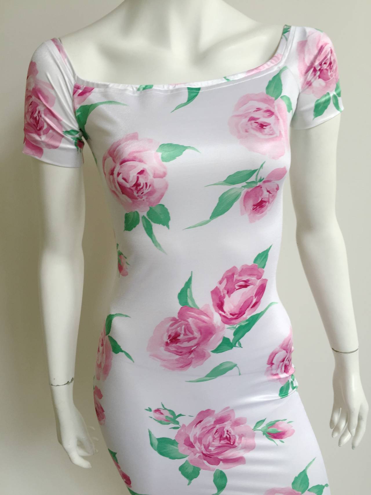 Patrick Kelly flower dress size 2 - 4, 1989