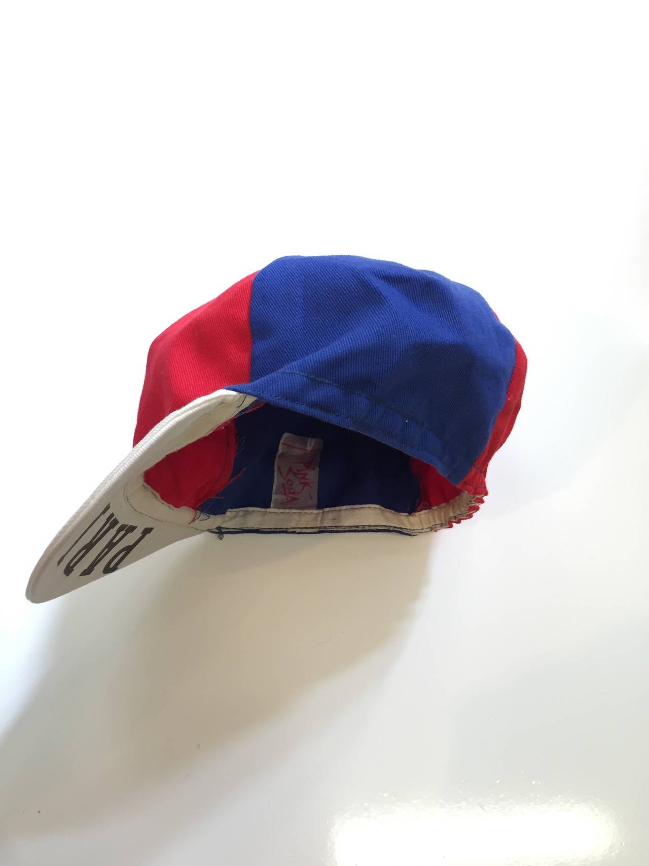 Patrick Kelly 1989 personal 'Paris' cap. 1