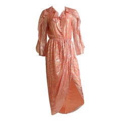 Stephen Burrows wrap dress size 4, 1980s