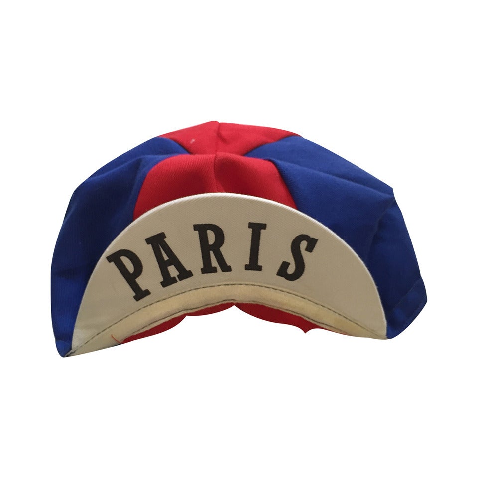 Patrick Kelly 1989 personal 'Paris' cap.