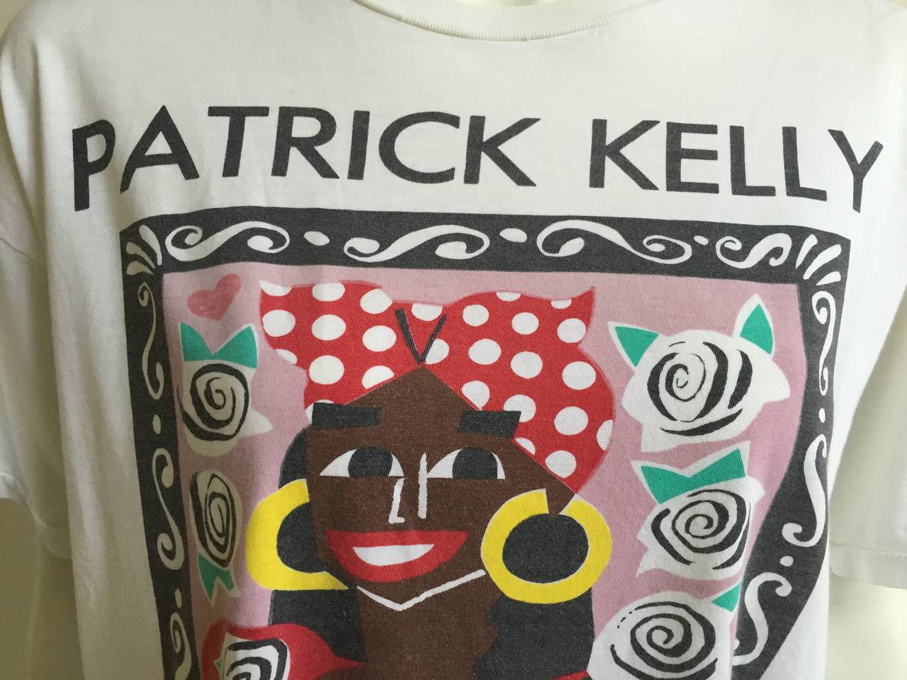 Gray Patrick Kelly 1988 'Mississippi Lisa' t-shirt .