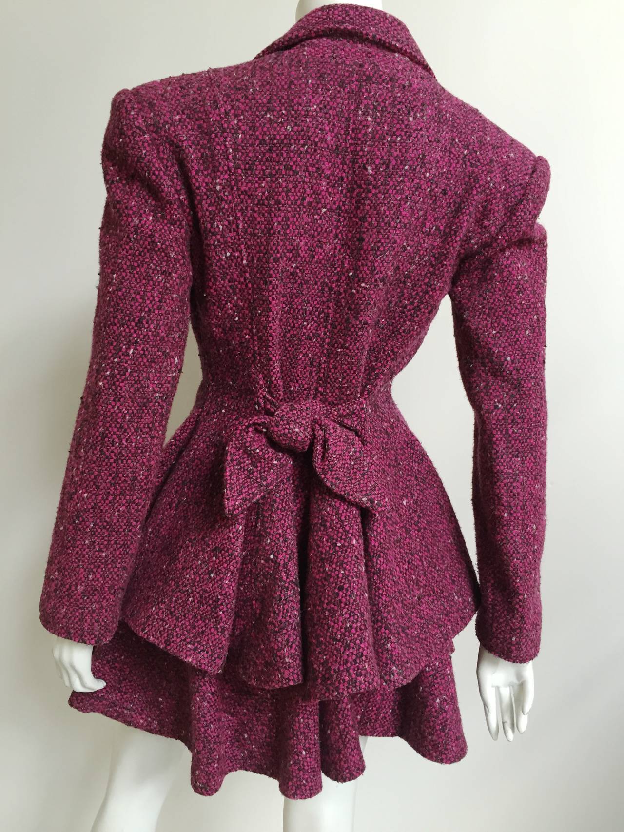 Patrick Kelly Paris 1988 wool suit size 4. 2