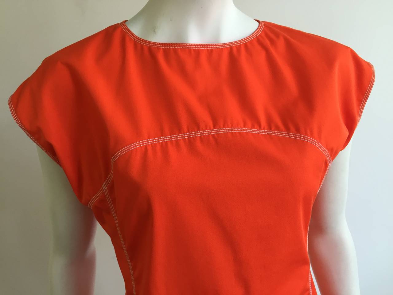 Women's Courreges Paris Dress With Pockets Size 8, 1980s For Sale