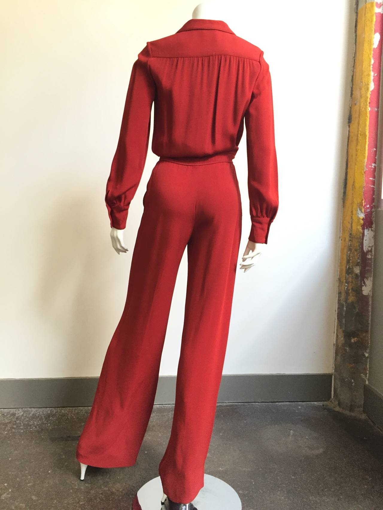 Anne Klein for I.Magnin 80s jumpsuit with pockets size 4. at 1stDibs ...