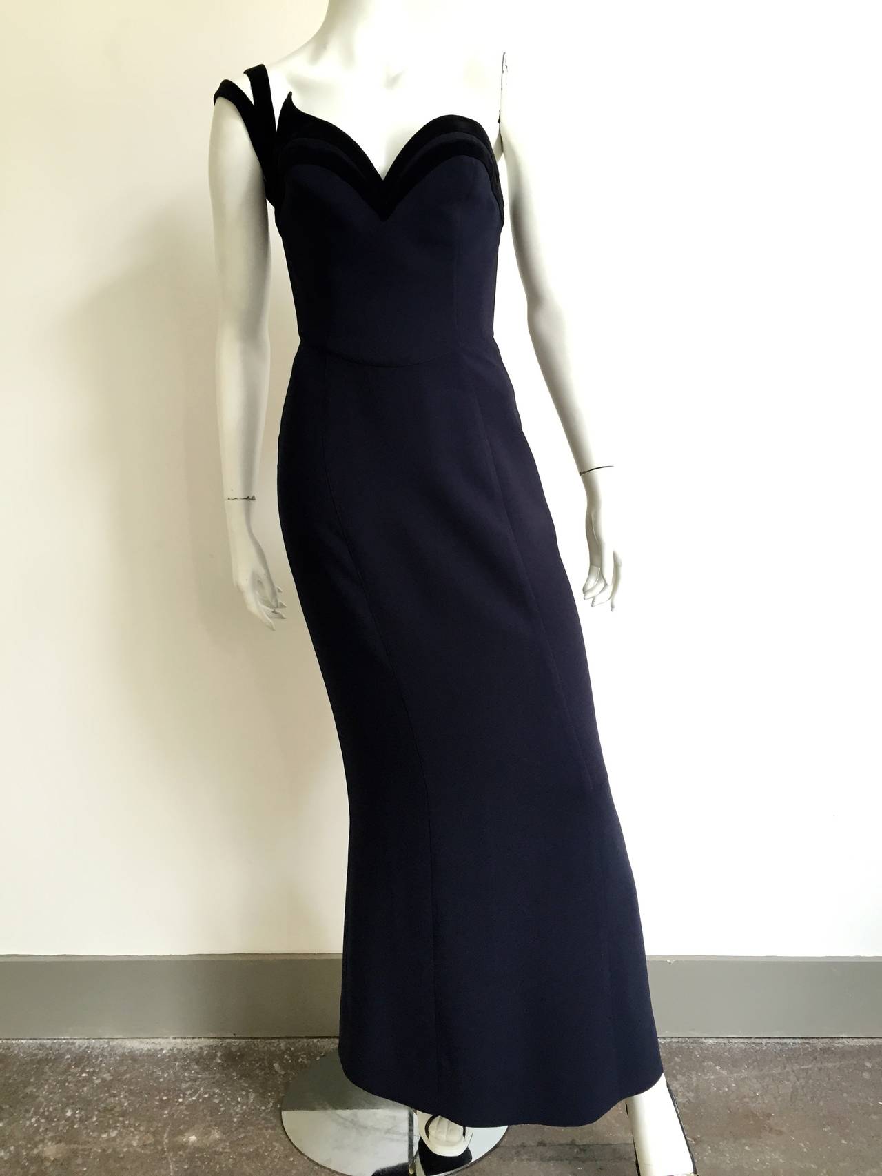 Thierry Mugler 90s Gown Size 6. For Sale 5