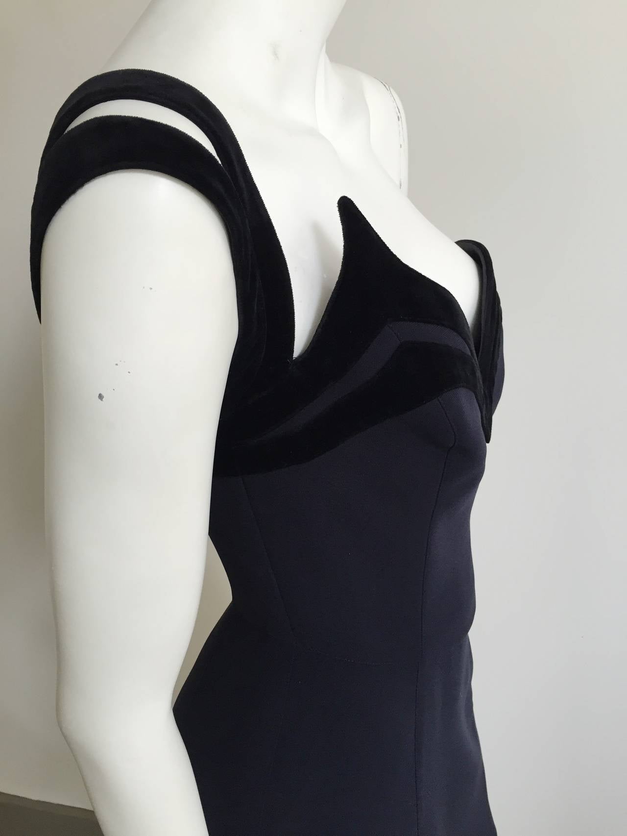 Thierry Mugler 90s Gown Size 6. For Sale 2