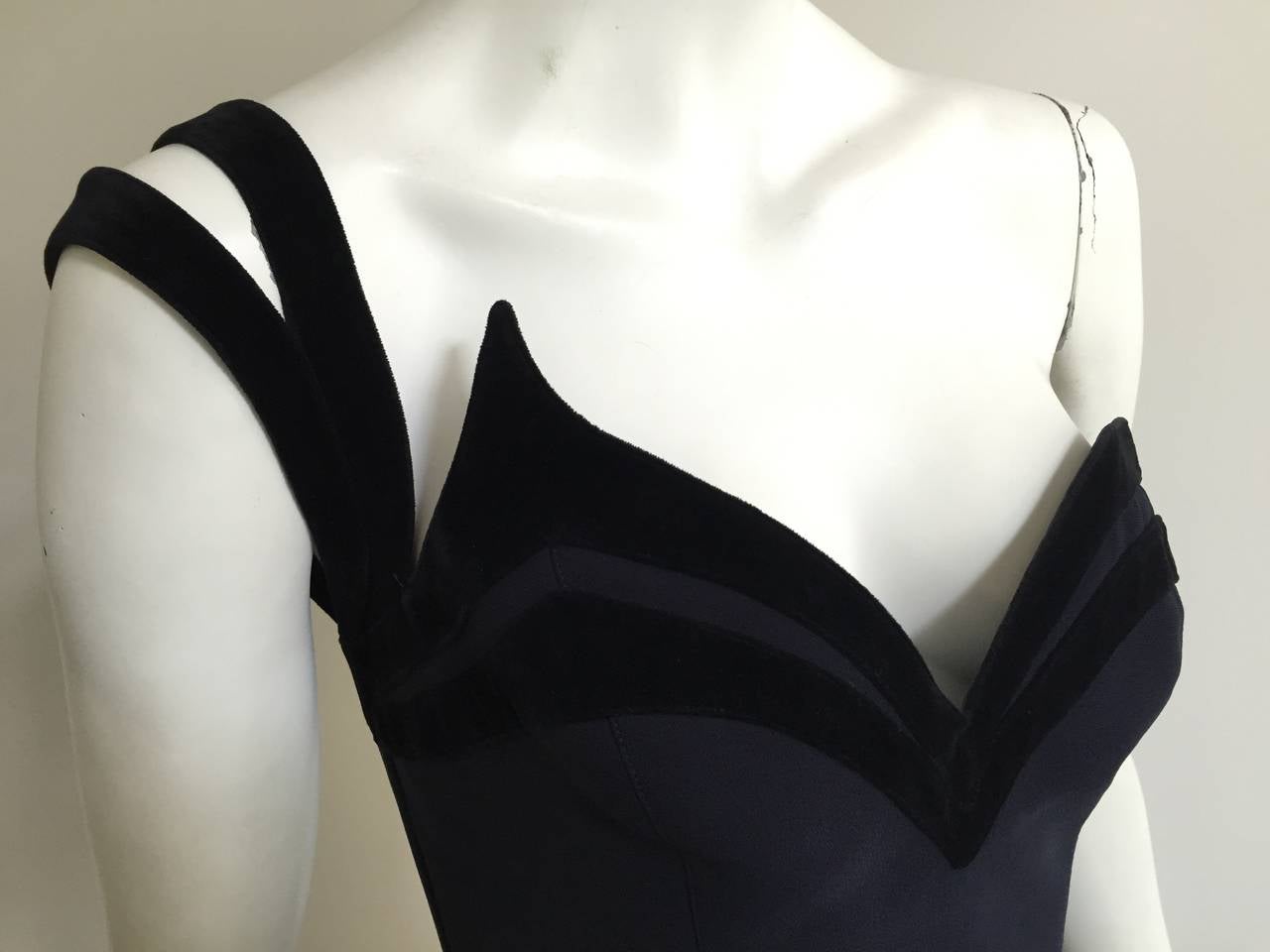 Thierry Mugler 90s Gown Size 6. For Sale 3
