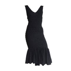 Patrick Kelly Paris 1986 Black Dress Size 4.