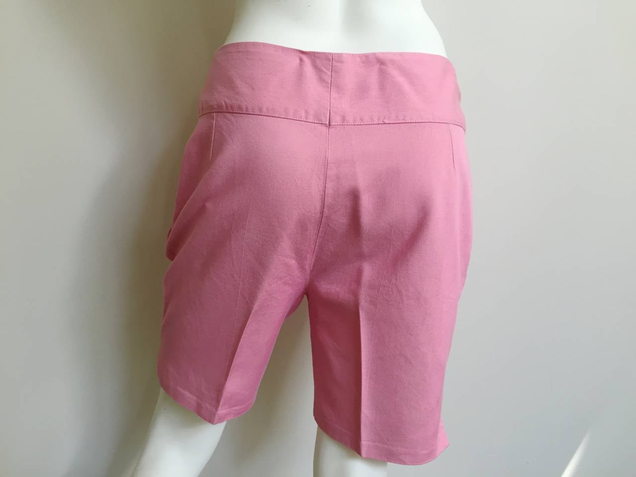 Thierry Mugler Couture Denim Shorts Size 10. For Sale at 1stdibs