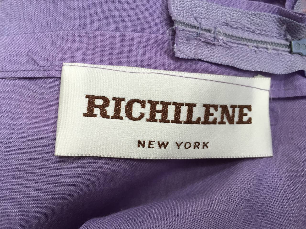 Richilene 80s Silk Dress Size 4. 6