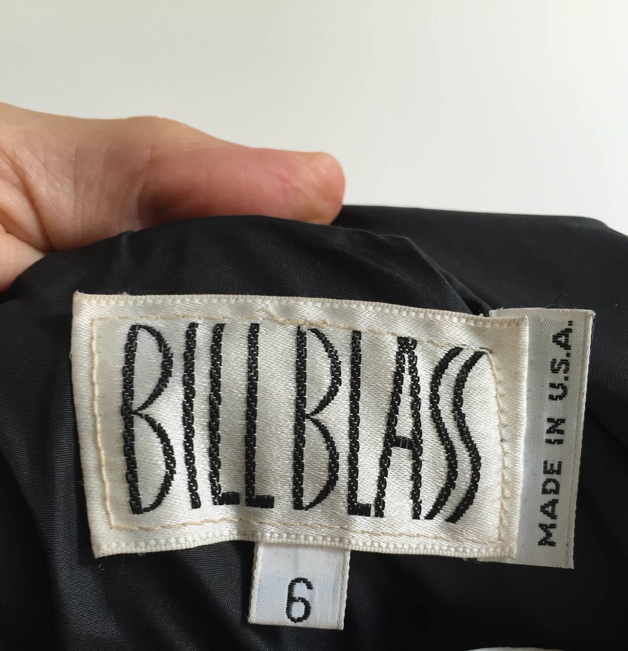 Bill Blass 80s metallic down coat with hood size 6. 1