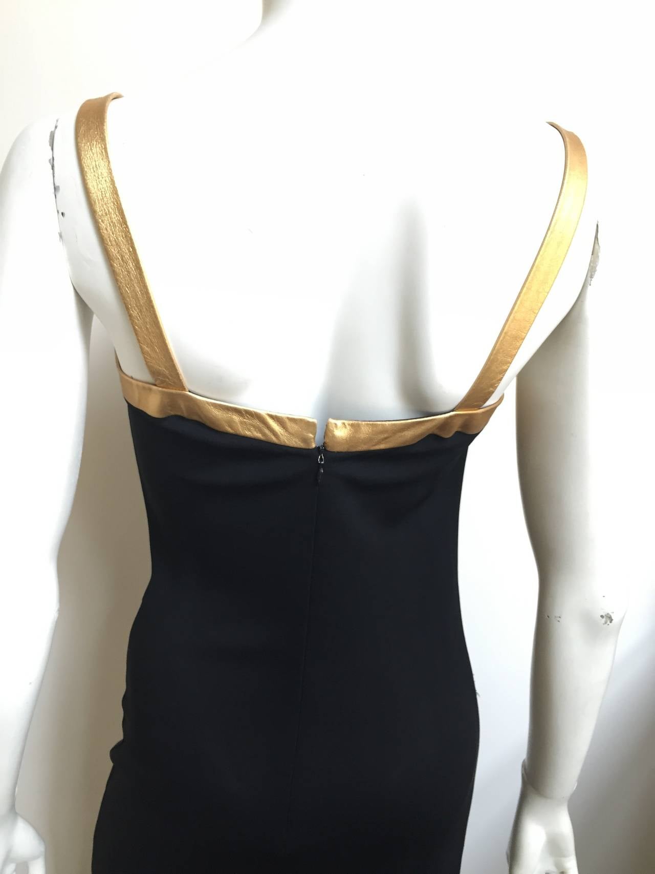 Ralph Lauren Black Gown Size 6. 2