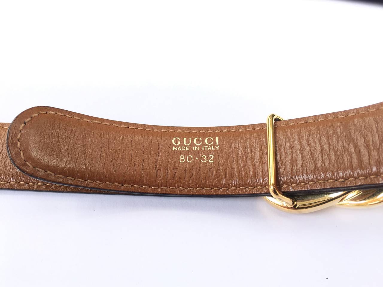 Gucci belt. 2