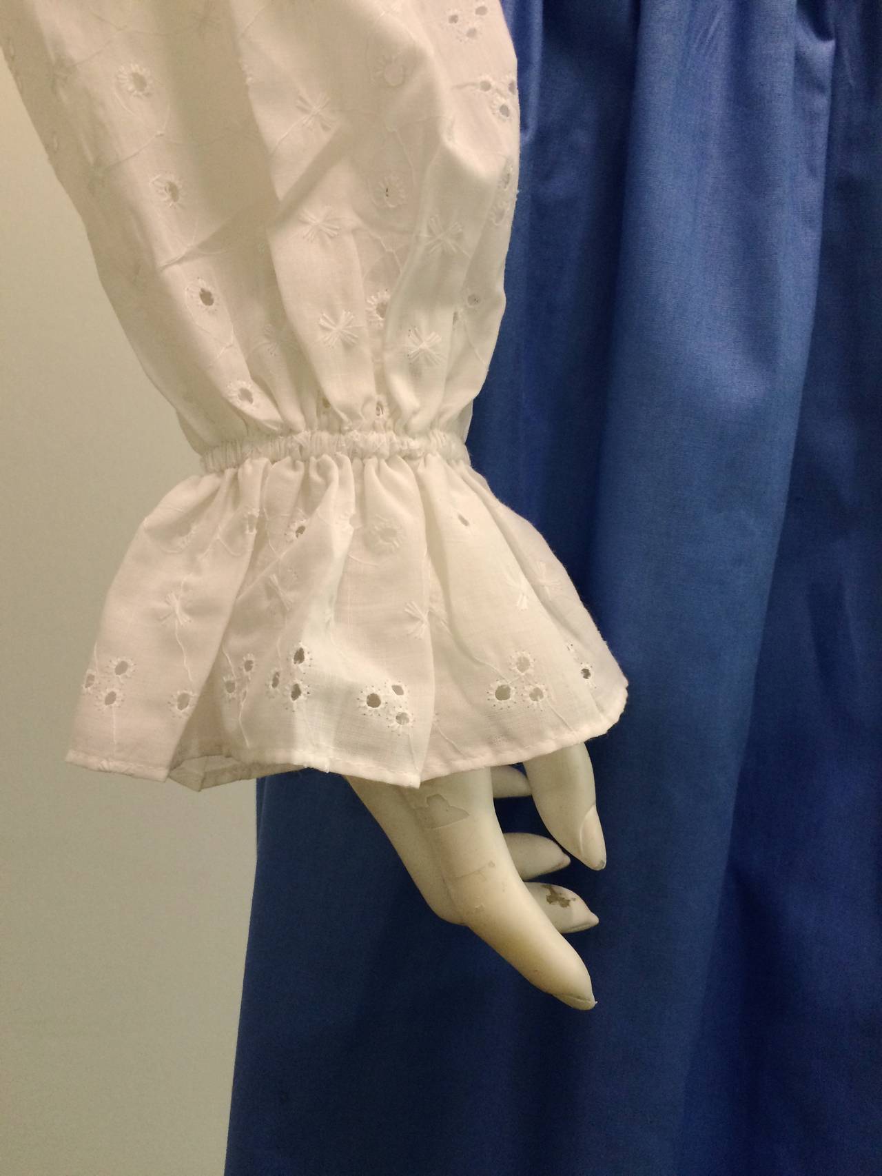Women's Bill Blass for I.Magnin 80s dress with pockets & belt size 6/8. For Sale